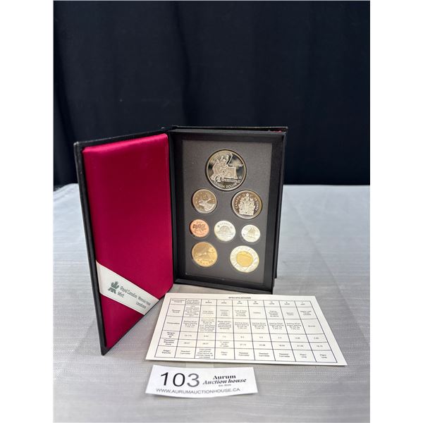 1997 Double Dollar Year Set with Silver Dollar Also Comes With The Toonie