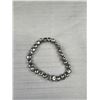 Image 3 : Genuine Black Cultured Freshwater Pearls Stretch Bracelet