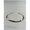 Image 2 : Gold Color Bracelet + Open Cuff Bangle Marked ANA LUISA