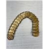 Image 2 : Vintage Mexican Copper Coins Linked Bracelet