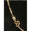 Image 3 : Beautiful Gold Plated Chain Necklace Marked 18k G.P