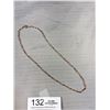 Image 4 : Beautiful Gold Plated Chain Necklace Marked 18k G.P
