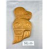 Image 1 : Vintage Signed West Coast Native Carving of an Eagle Signed Errol Hills