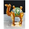 Image 5 : Handcrafted Ceramic & Wood Decorated Camels