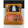 Image 4 : Vintage Solid Wood Jewelry Box and Estate Jewelery