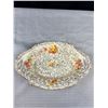 Image 2 : Lovely A.J. Wilkinson England "Celtic Rose" Chintz Bowl and Sugar Shaker