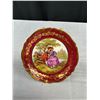 Image 6 : Beautiful Limoges France 'Loving Couple' Miniature Plates
