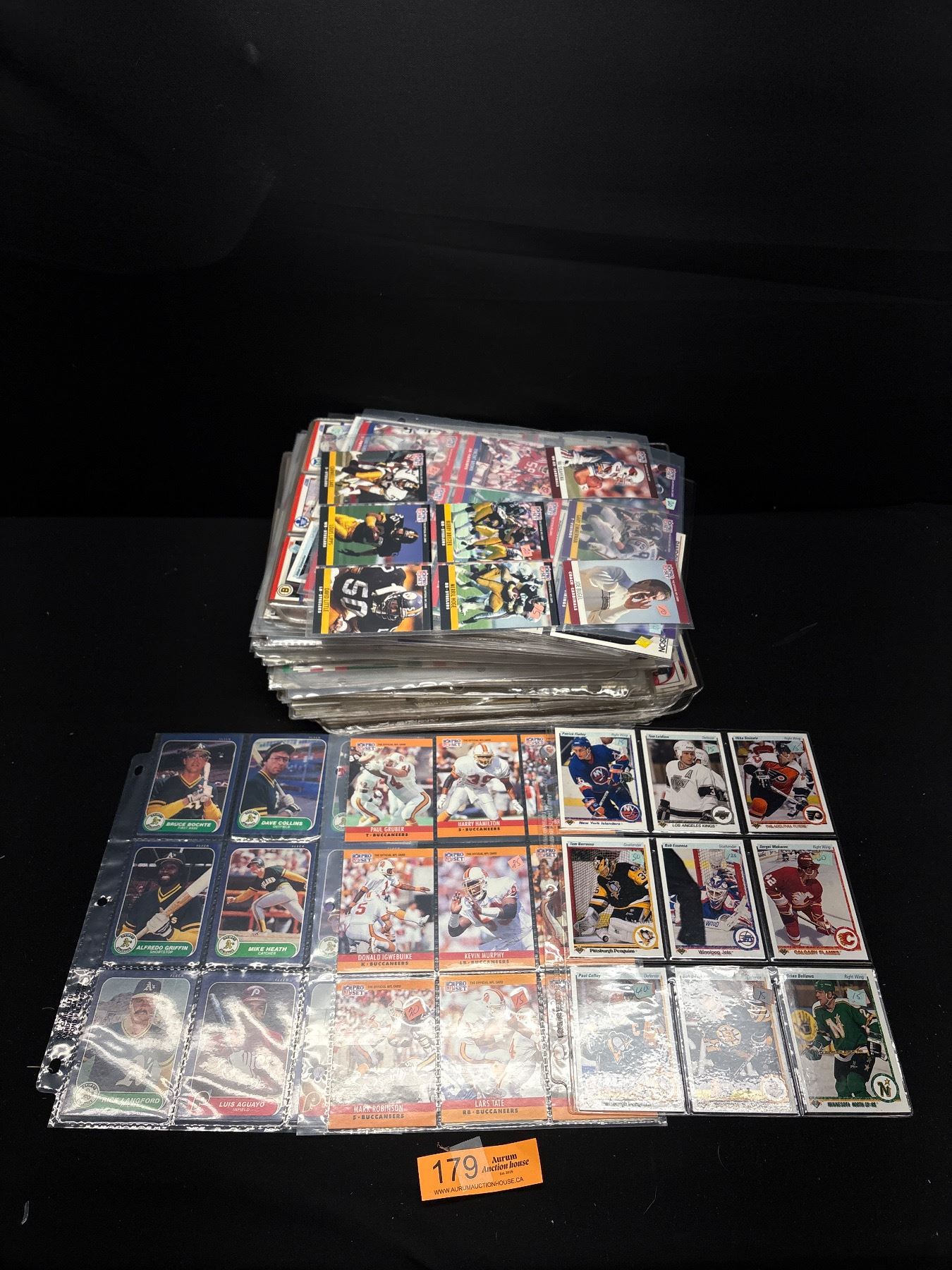 Large Lot of 1980s and 90s Sports Trading Cards