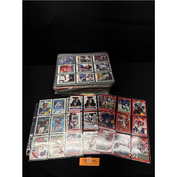 Large Lot of 1980s and 90s Sports Trading Cards