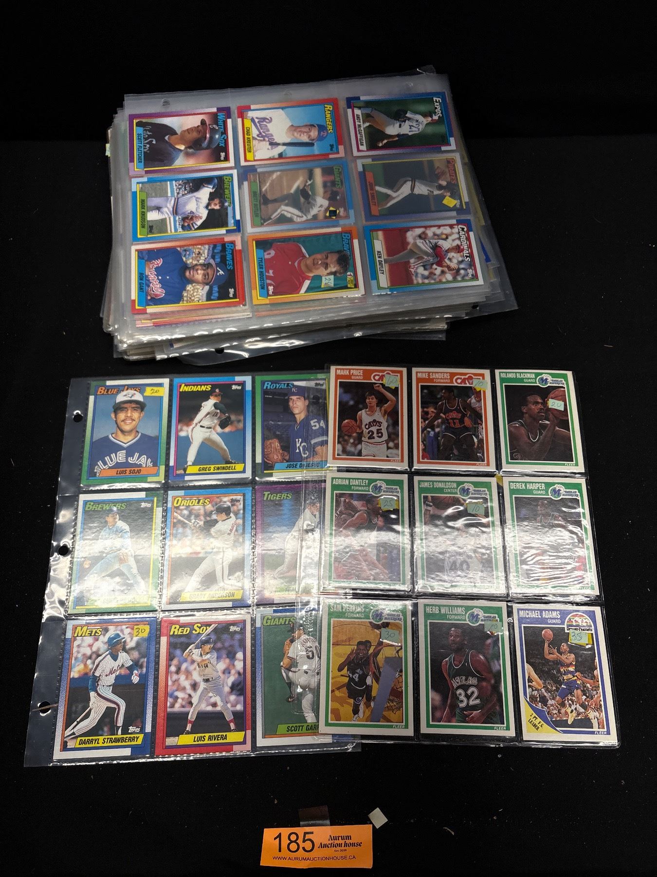 Large Lot of 1980s and 90s Sports Trading Cards