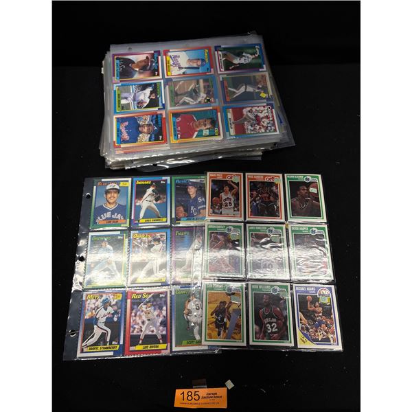 Large Lot of 1980s and 90s Sports Trading Cards