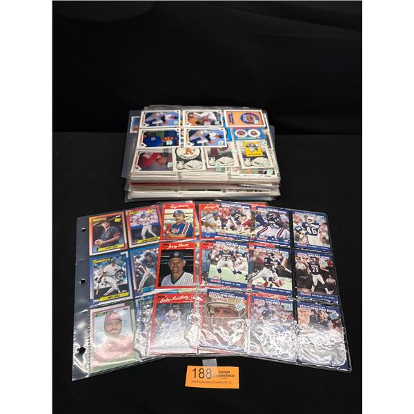 Large Lot of 1980s and 90s Sports Trading Cards