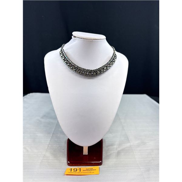 Vintage Borealis Rhinestones Necklace