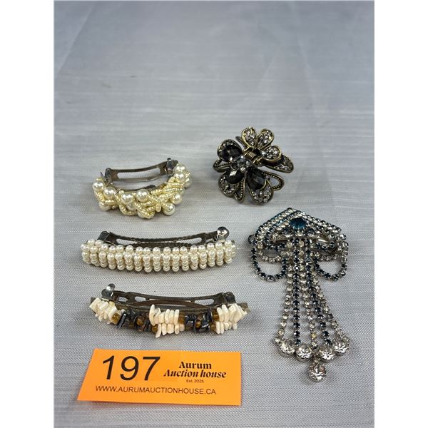 Vintage Hair Barettes