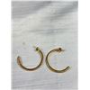 Image 6 : 4 Pairs of Gold Hoop Earrings