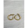 Image 8 : 4 Pairs of Gold Hoop Earrings