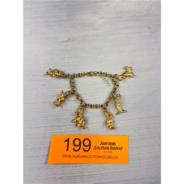 Vintage Mickey Mouse Charm Bracelets