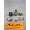 Image 1 : 6 Vintage Rings Various Sizes
