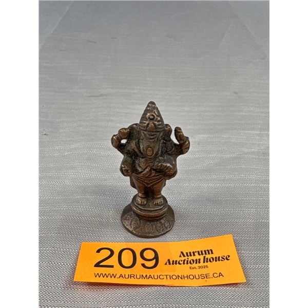 Antique Heavy Bronze Ornament