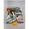 Image 1 : Large Bag w/ Costumes Jewelry Parts Beads Some Watches Etc