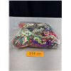 Image 3 : Large Bag w/ Costumes Jewelry Parts Beads Some Watches Etc