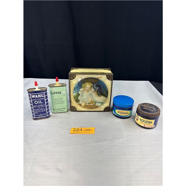 Nice Vintage Collectable Tin Lot