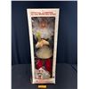 Image 1 : Vintage Motion Illuminated Christmas Figure Originally From Canadian Tire