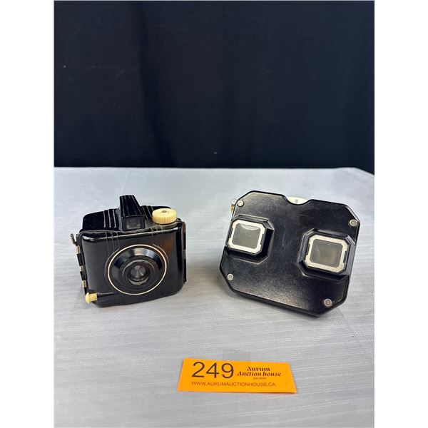 Vintage Bakelight Viewfinder & Camera