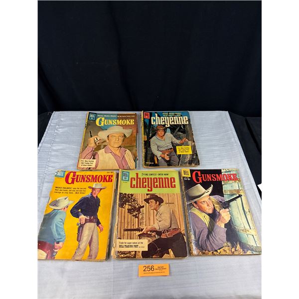 Lot of 1960s Western Comics Gunsmoke & Chianne