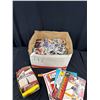 Image 1 : Large Box Lot of 1990s/80s Sports Cards & Magazines