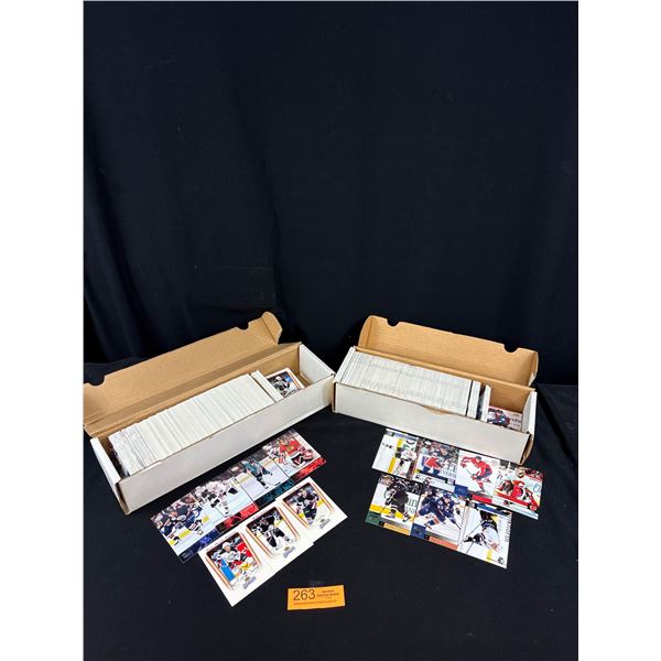 2 Boxes of 2006-07, 05-06 Upper Deck Hockey Cards and MVP Cards