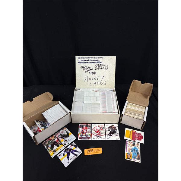 3 Boxes of 2005-08 Upper Deck Hockey Cards