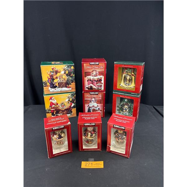 Large Lot of New Christmas Decorations in Boxes