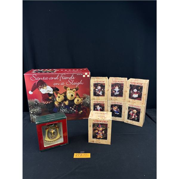 Large Lot of New Christmas Decorations in Boxes