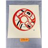 Image 1 : Numbered 86/225 West Coast Native Print Whale