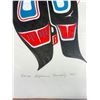 Image 2 : Signed 1994 West Coast Native Print of  Raven