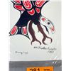 Image 2 : Numbered 100/350 Haida Klan Bob Russ (Kroaker) Native Print