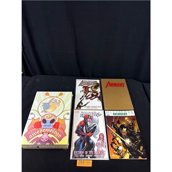 Lot of Brand New Graphic Novels Avengers Etc