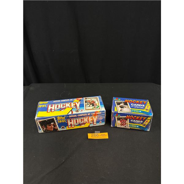 Sealed 1991 Topps & 1990 Bowman NHL Cards