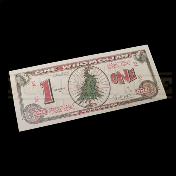 How the Grinch Stole Christmas – “Whomolian” Bill Prop First Edition - H4