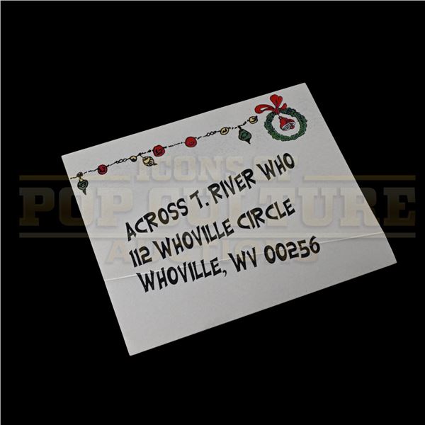 How the Grinch Stole Christmas – Prop Address Label - H4-10