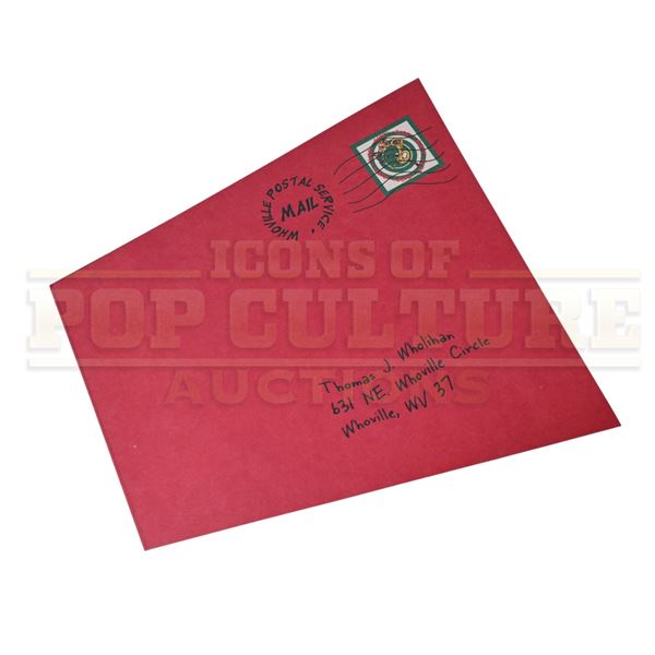 How the Grinch Stole Christmas - "Whoville Postal Service” Envelope - H4-219