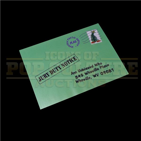 How the Grinch Stole Christmas – “Whoville” Jury Duty Notice - H4-60