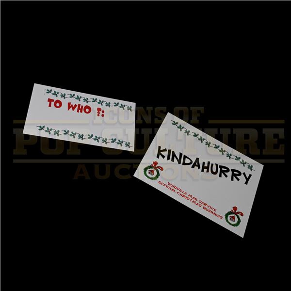 How the Grinch Stole Christmas - Whoville Gift Tag & Package Label - H4-217