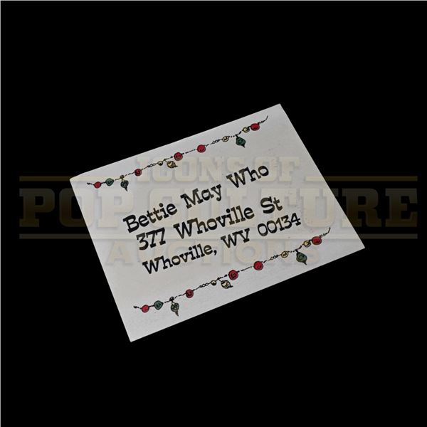 How the Grinch Stole Christmas – Prop Address Label - H4-71