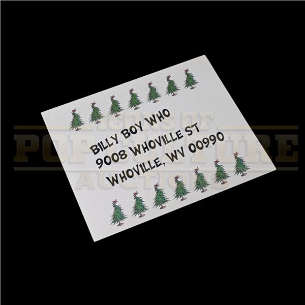 How the Grinch Stole Christmas – Prop Address Label - H4-54