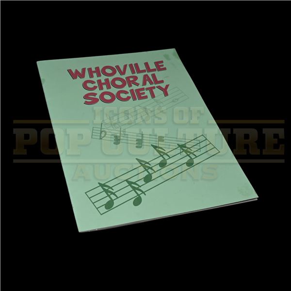 How the Grinch Stole Christmas – Whoville Choral Society Song Book - H4-11