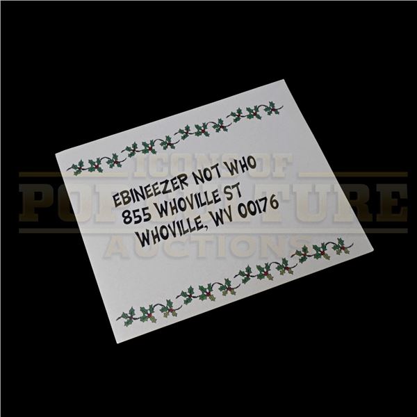How the Grinch Stole Christmas – Prop Address Label - H4-14