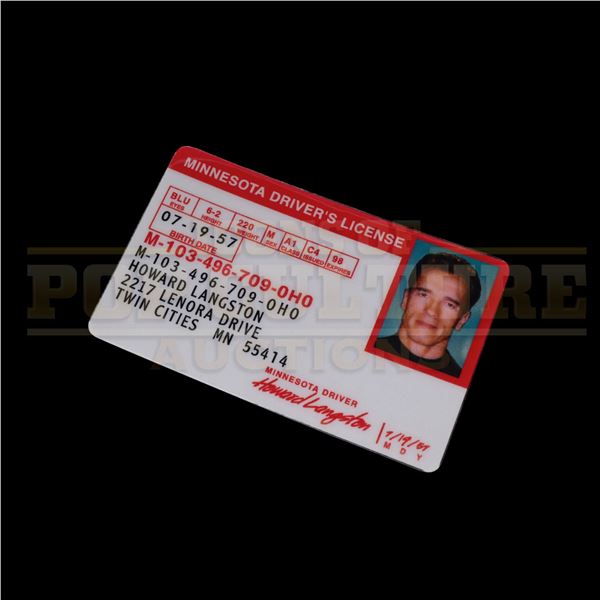 Jingle All the Way – Howard Langston’s Driver’s License – H4-104