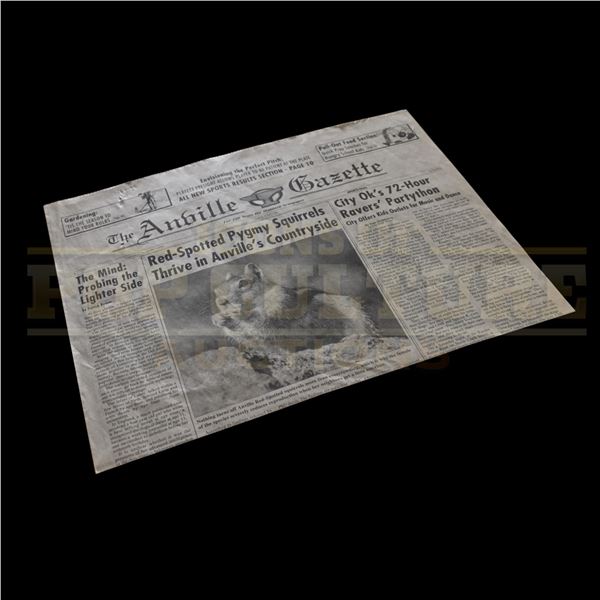 The Cat in the Hat - The Anville Gazette” Prop Newspaper - H4-106